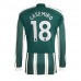 Manchester United Casemiro #18 Kopio Vieras Pelipaita 2023-24 Pitkät Hihat
